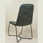 Luxury Modern Leather Accent Chair - Image 3